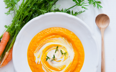CREAMY GINGER CARROT SOUP