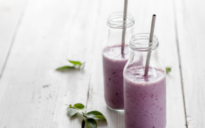 A Blueberry Smoothie to get strong and toned!