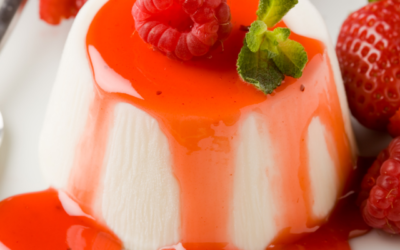 Festive Christmas Panna Cotta