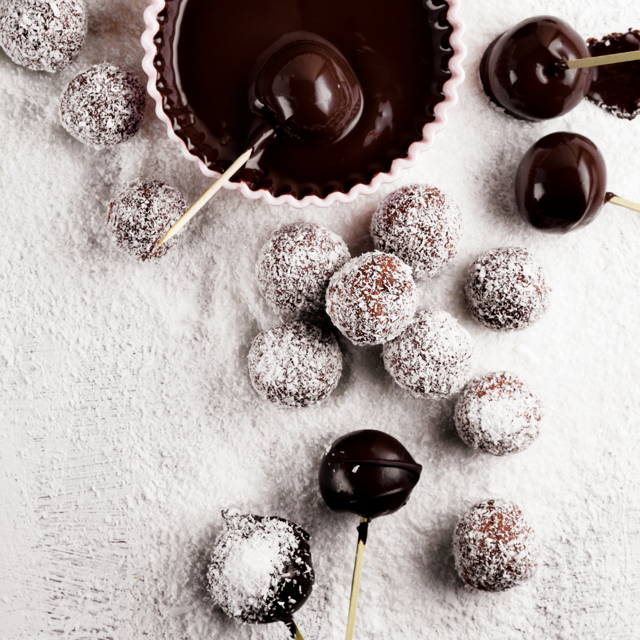 Christmas Holiday Bounty Balls