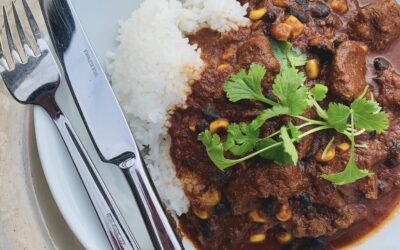 CHILI CON CARNE WITH RIB ROAST